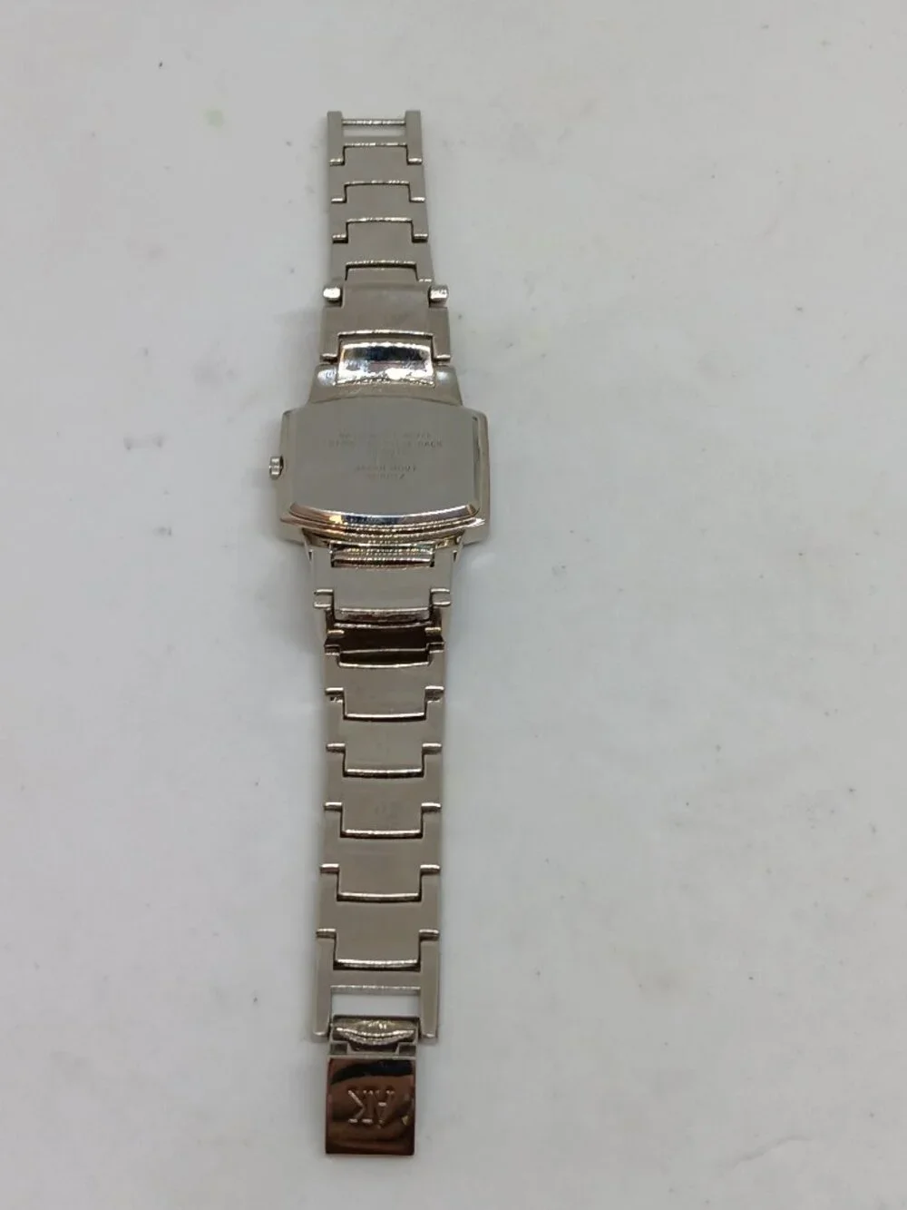 Anne Klein 10/7887S Women's 30mm x 24mm Silver Tone Quartz Watch NEW BATTERY